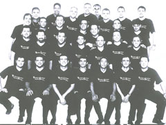 Turma formandos CEFET-MG Tecnólogos da Qualidade - Paraninfo Jul. 2005